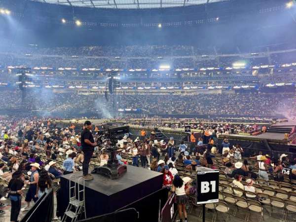 Allegiant Stadium, section: C133, row: 1, seat: 3