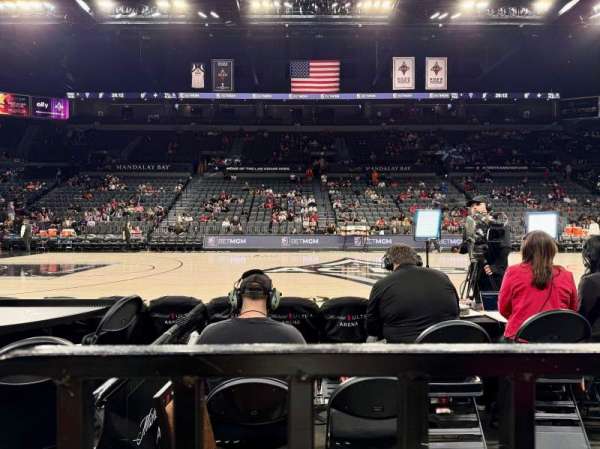 Michelob Ultra Arena, section: 106, row: A, seat: 16
