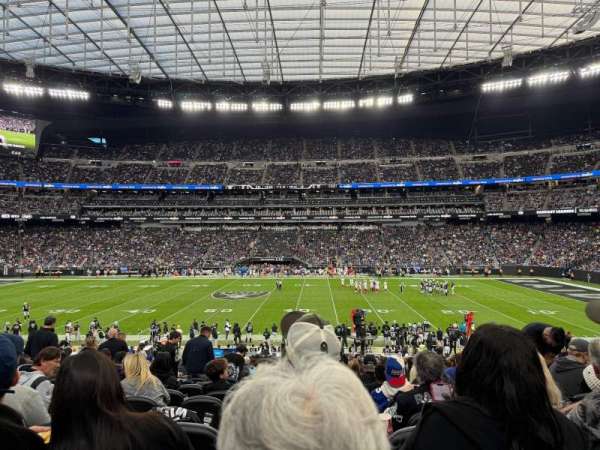 Allegiant Stadium, section: C133, row: 28, seat: 11