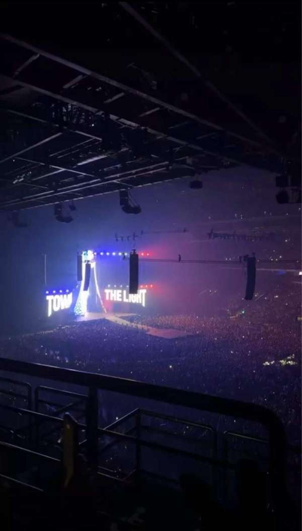 Paris La Défense Arena, section: 407, row: 44, seat: 38