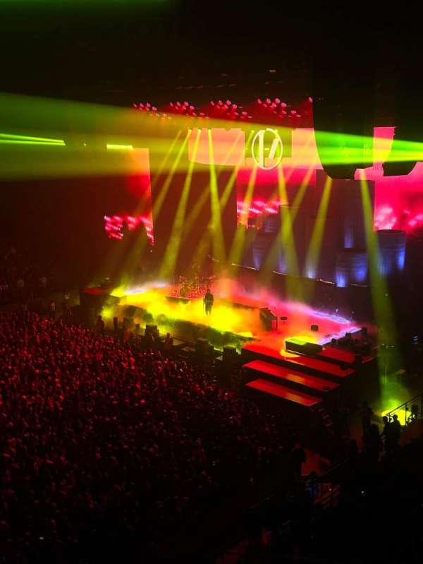 CFG Bank Arena, section: 203, row: A, seat: 8