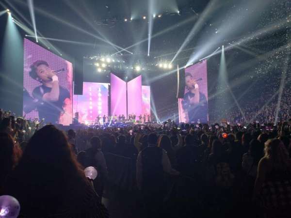 Prudential Center, section: 20, row: 1, seat: 6