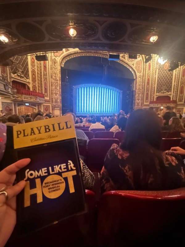 Cadillac Palace Theater, section: Orchestra L, row: T, seat: 13