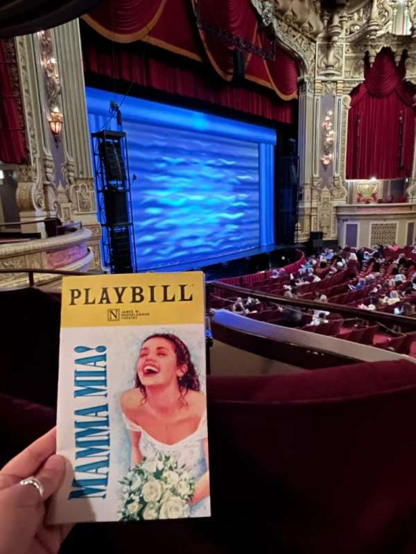 James M. Nederlander Theatre, section: Dress Circle L, row: CC, seat: 5