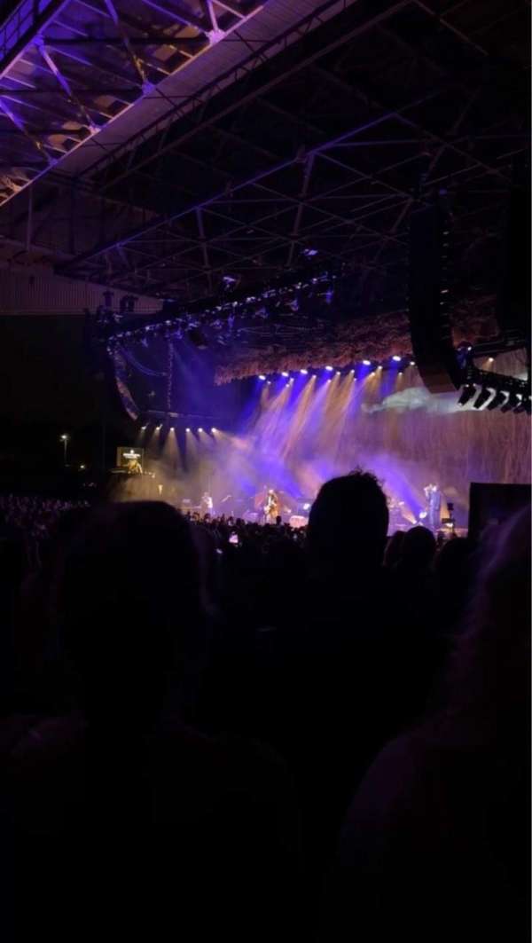 Michigan Lottery Amphitheatre, section: 100C, row: QQ, seat: 115