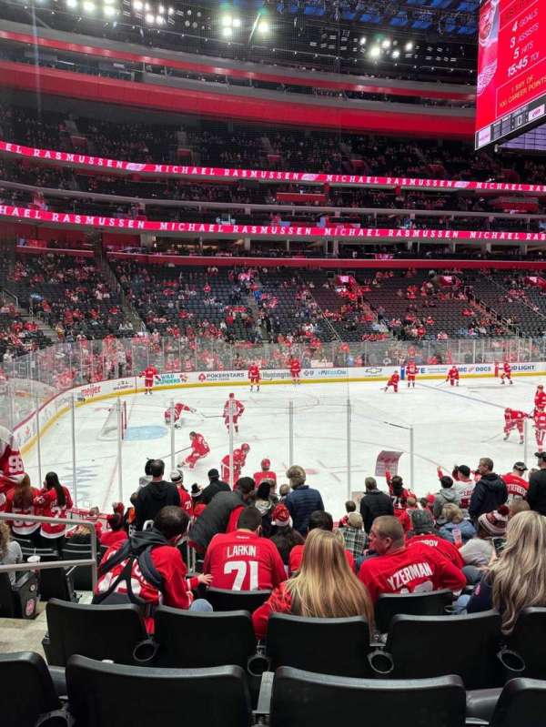 Little Caesars Arena, section: 125, row: 11, seat: 16