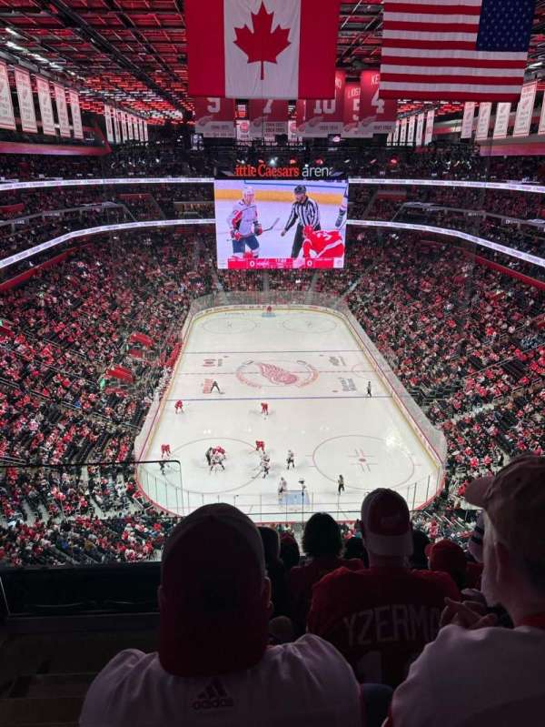 Little Caesars Arena, section: 219, row: 5, seat: 15
