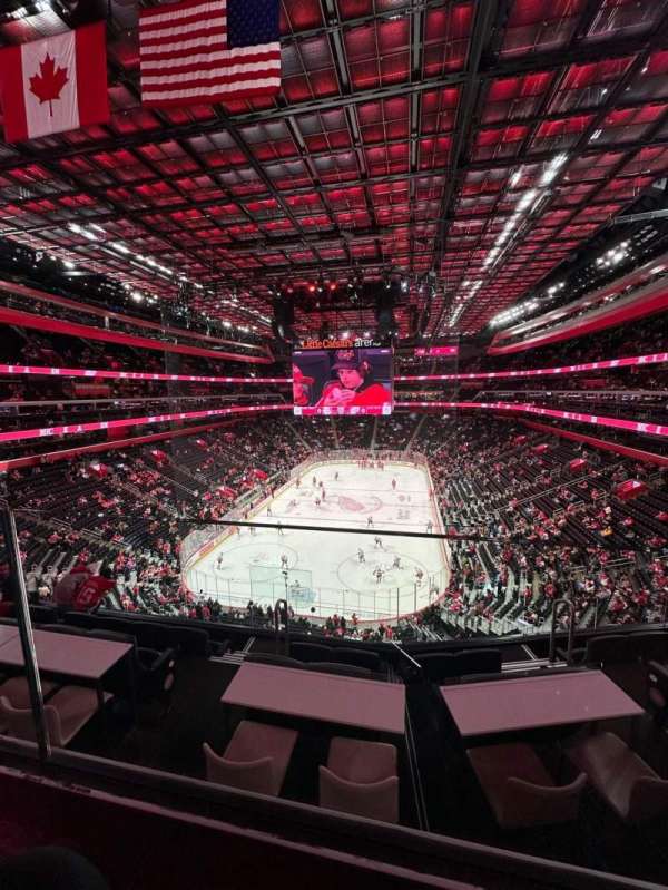 Little Caesars Arena, section: M19A, row: 1, seat: 7