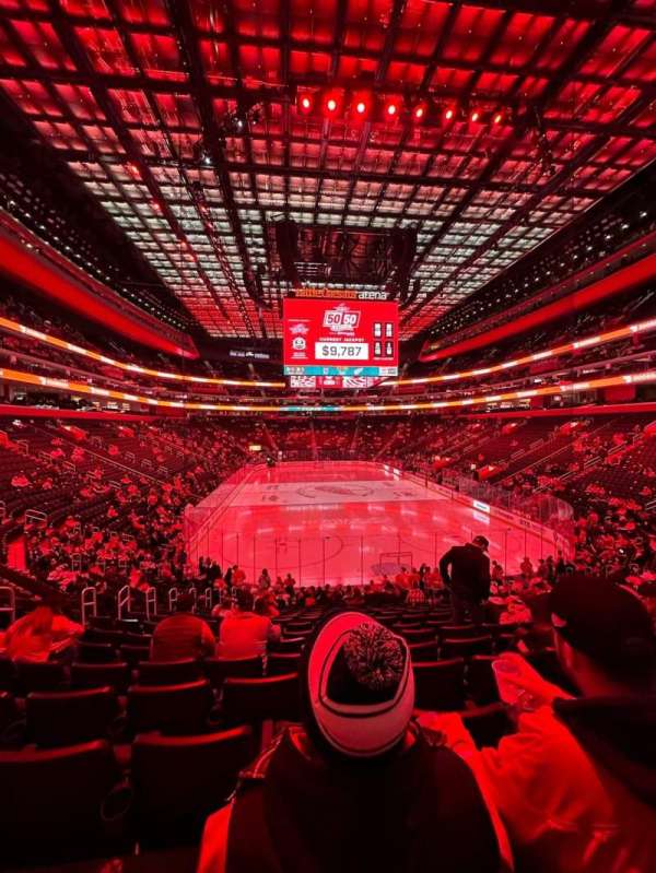 Little Caesars Arena, section: 103, row: 19, seat: 11