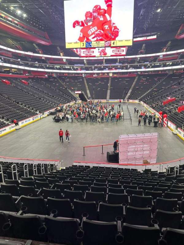 Little Caesars Arena, section: 102, row: 16, seat: 13