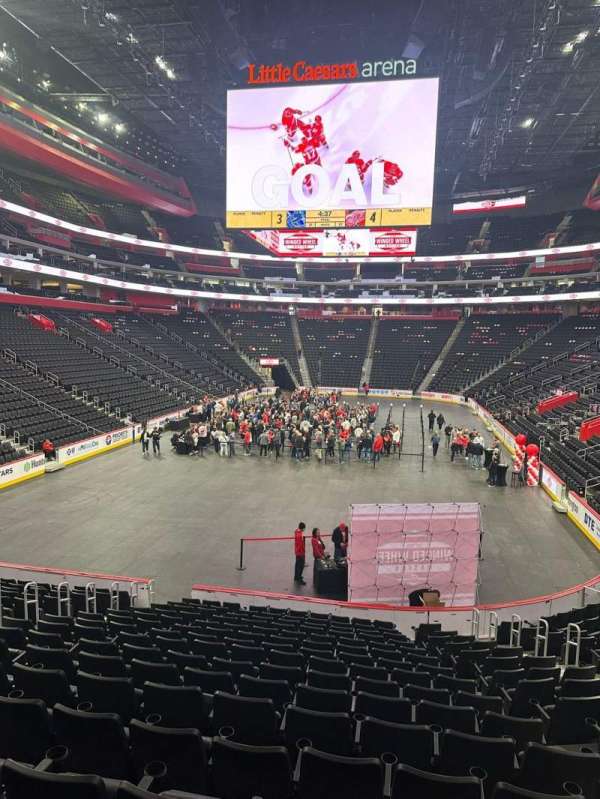 Little Caesars Arena, section: 102, row: 16, seat: 10