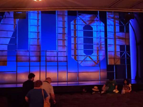 Nederlander Theatre, section: Orchestra L, row: L, seat: 1
