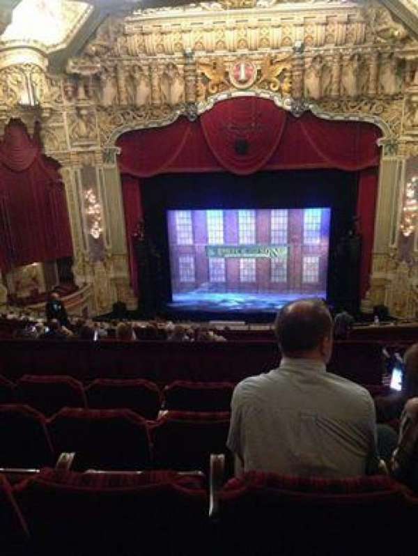 James M. Nederlander Theatre, section: Balcony C, row: R, seat: 309