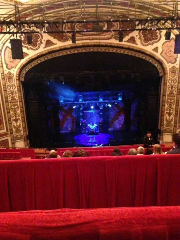 Cadillac Palace Theater, section: Balcony C, row: L, seat: 312