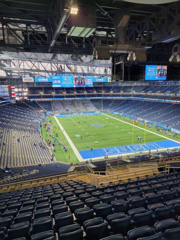 Ford Field, section: 315, row: 15, seat: 20
