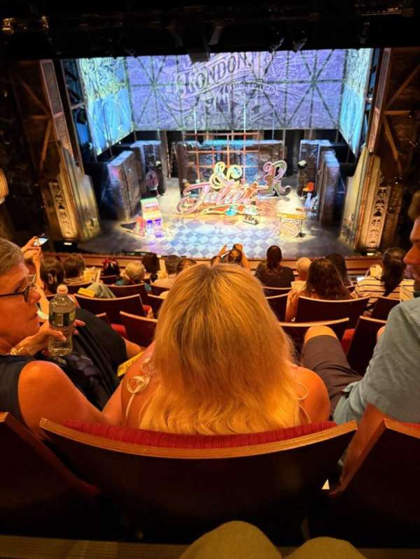 Stephen Sondheim Theatre, section: Mezzanine C, row: FF, seat: 106
