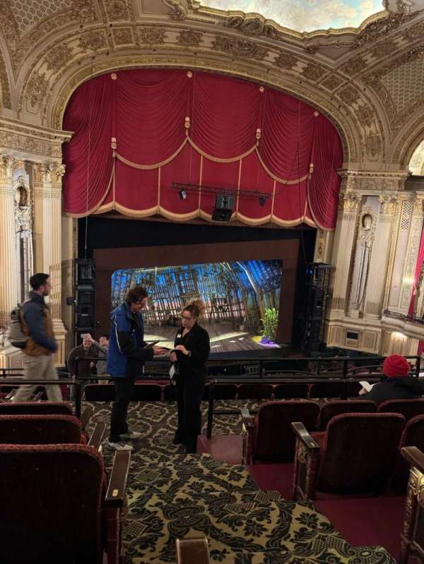 Citizens Bank Opera House, section: Mezzanine L, row: E, seat: 1