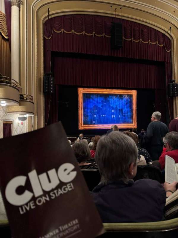Hanover Theatre, section: Orchestra L, row: O, seat: 8
