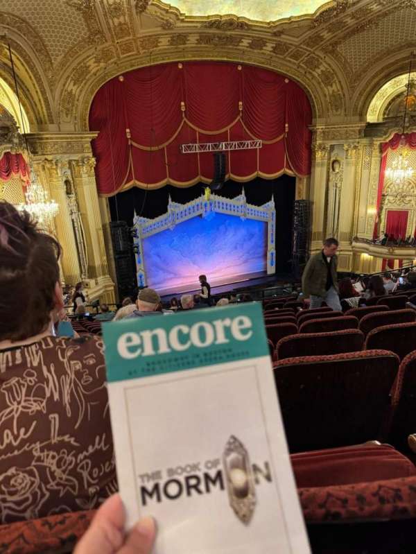 Citizens Bank Opera House, section: Mezzanine L, row: L, seat: 13