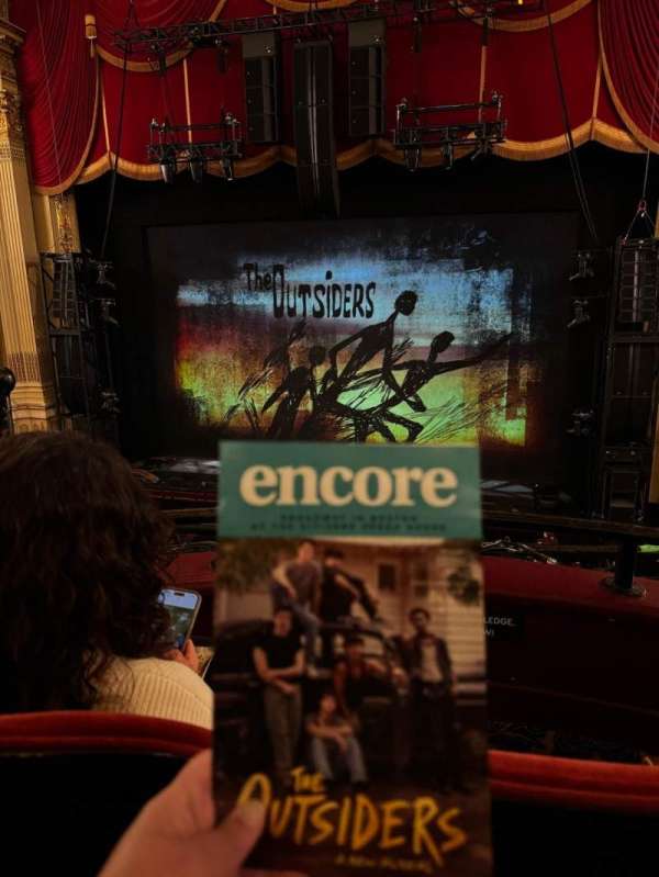Citizens Bank Opera House, section: Dress Circle LC, row: BB, seat: 4