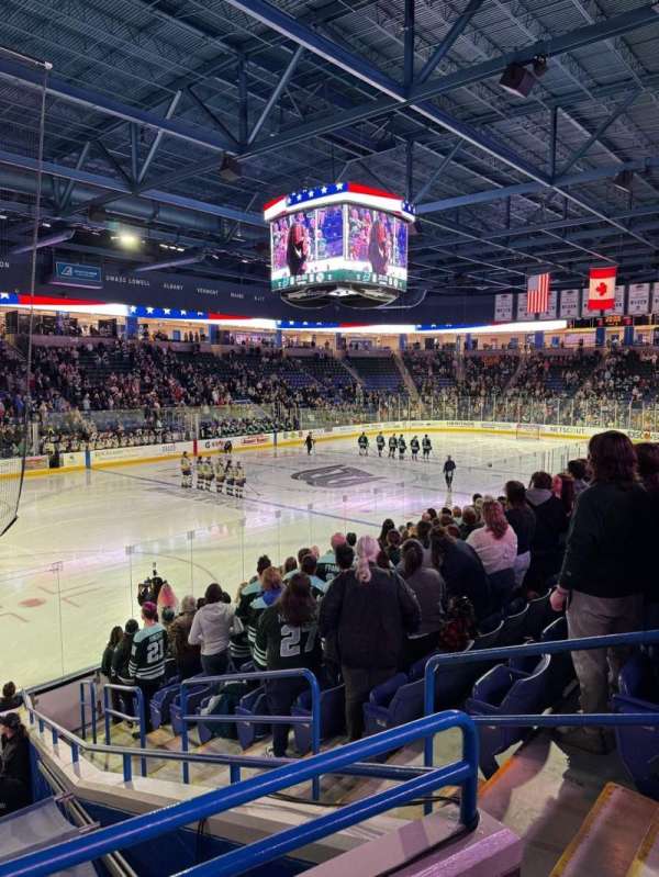 Tsongas Center, section: 121, row: 12, seat: 3