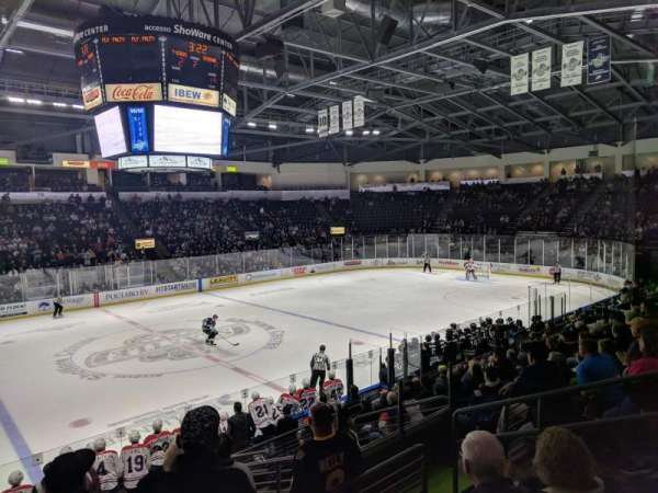 Accesso ShoWare Center, section: 104, row: 13, seat: 8