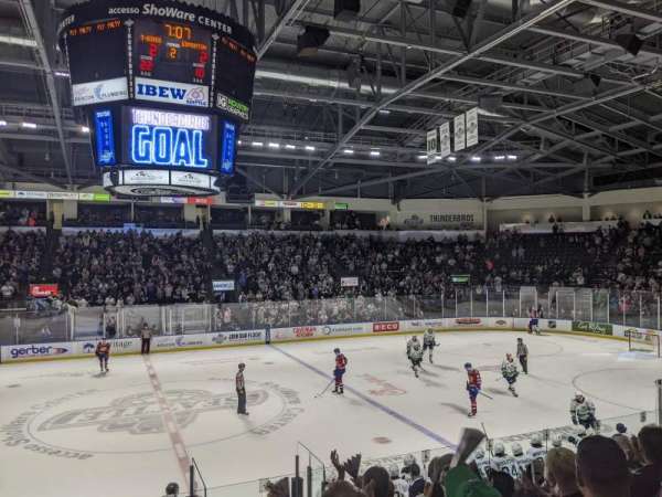 Accesso ShoWare Center, section: 105, row: 11, seat: 14