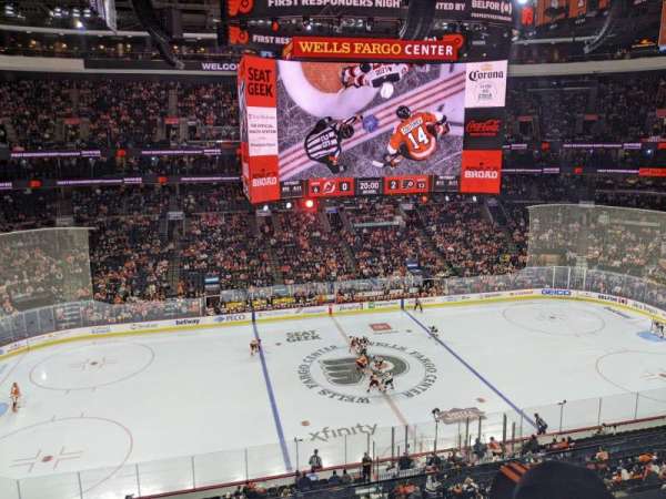 Xfinity Mobile Arena, section: 212, row: 2, seat: 8