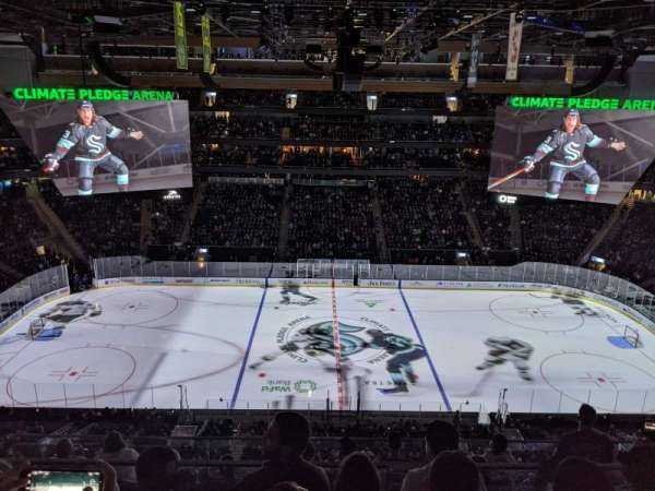 Climate Pledge Arena, section: 201, row: D, seat: 14