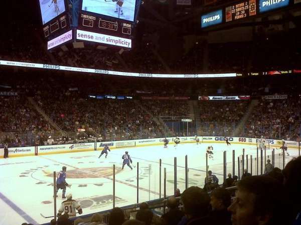 State Farm Arena, section: 105, row: N, seat: 10