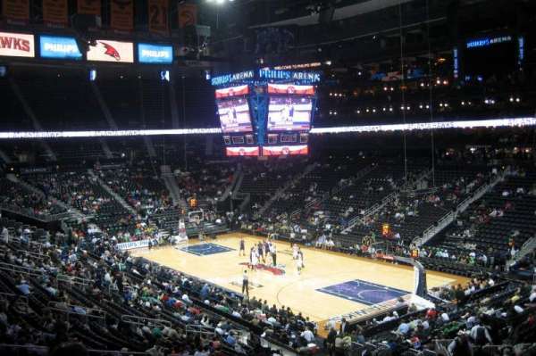 State Farm Arena, section: 208, row: E, seat: 6