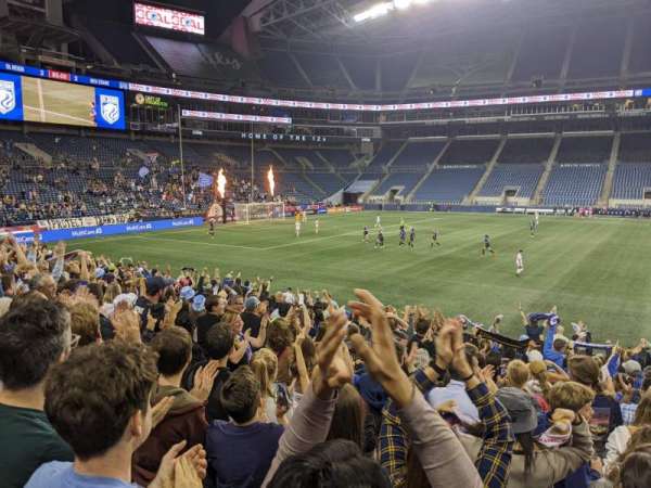 Lumen Field, section: 110, row: N, seat: 3