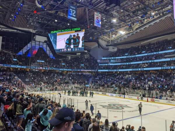 Climate Pledge Arena, section: 12, row: L, seat: 5