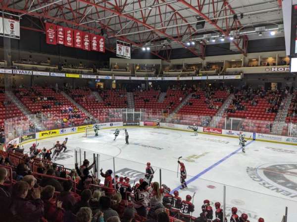 Temple Gardens Centre, section: 114, row: 12, seat: 8