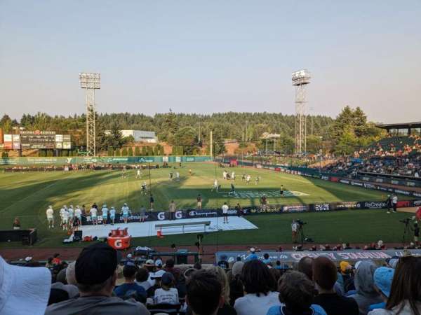 Cheney Stadium, section: B, row: 10, seat: 14