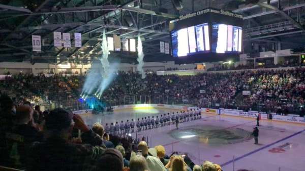 Accesso ShoWare Center, section: 117, row: 15, seat: 18