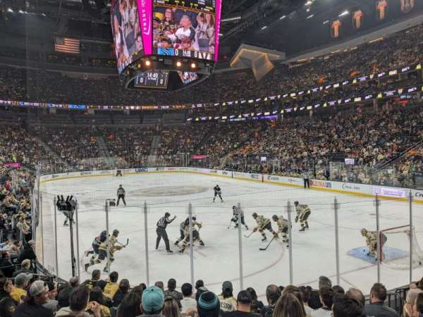 T-Mobile Arena, section: 19, row: J, seat: 12