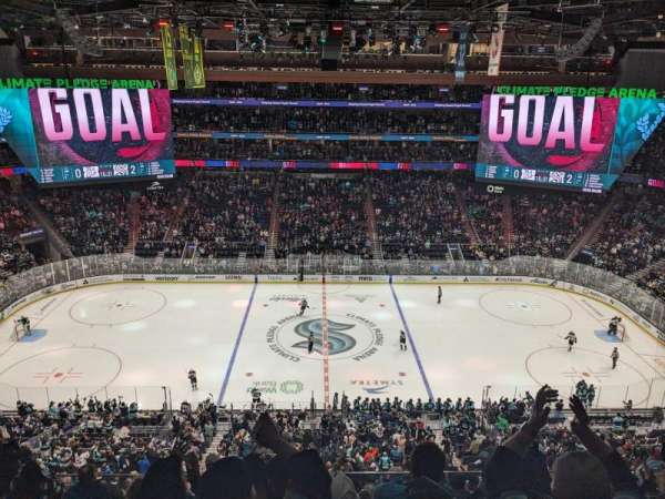 Climate Pledge Arena, section: 201, row: D, seat: 12