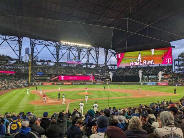 T-Mobile Park, section: 126, row: 17, seat: 8