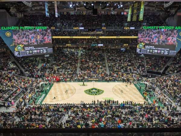 Climate Pledge Arena, section: 214, row: B, seat: 12