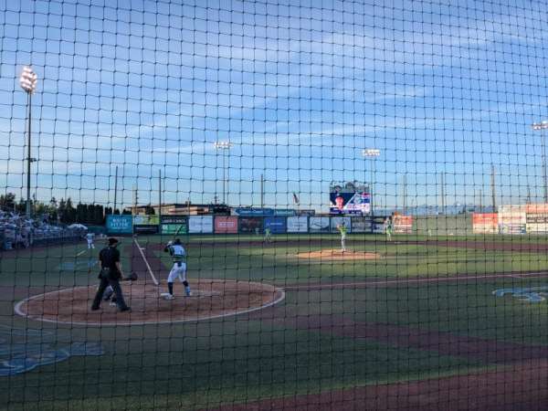 Everett Memorial Stadium, section: F, row: 2, seat: 2