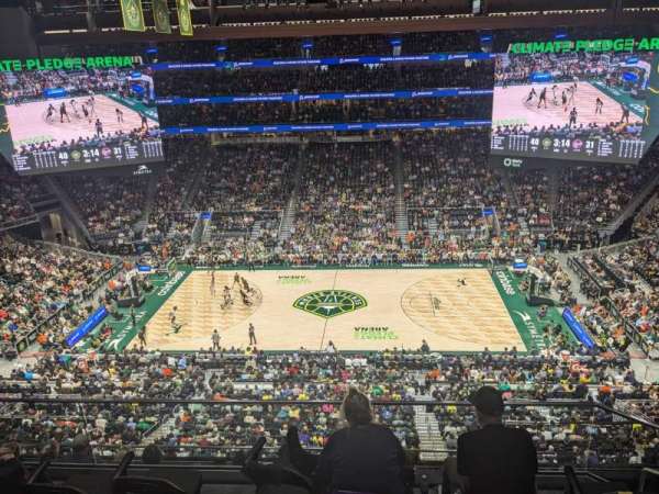 Climate Pledge Arena, section: 201, row: A, seat: 3