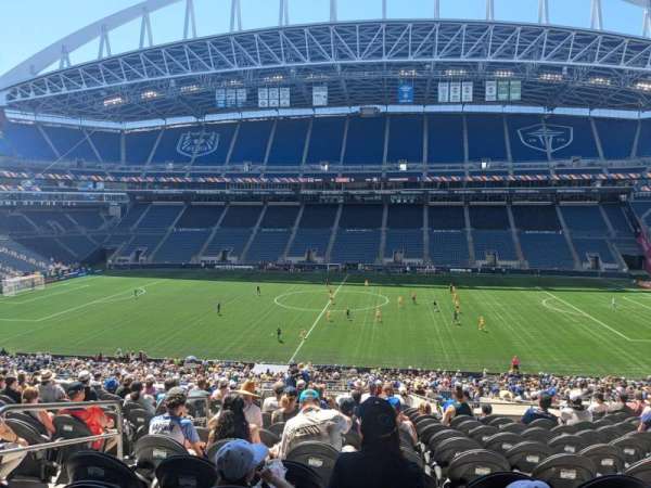 Lumen Field, section: 208, row: U, seat: 15