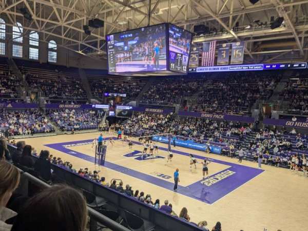 Alaska Airlines Arena at Hec Edmundson Pavilion, section: 7, row: 15, seat: 3
