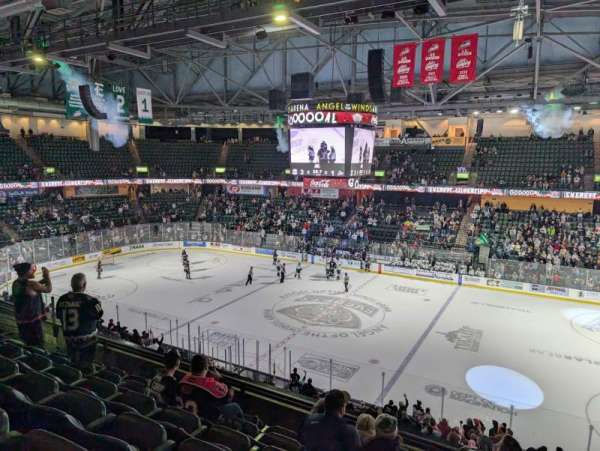 Angel of the Winds Arena, section: 209, row: 6, seat: 11