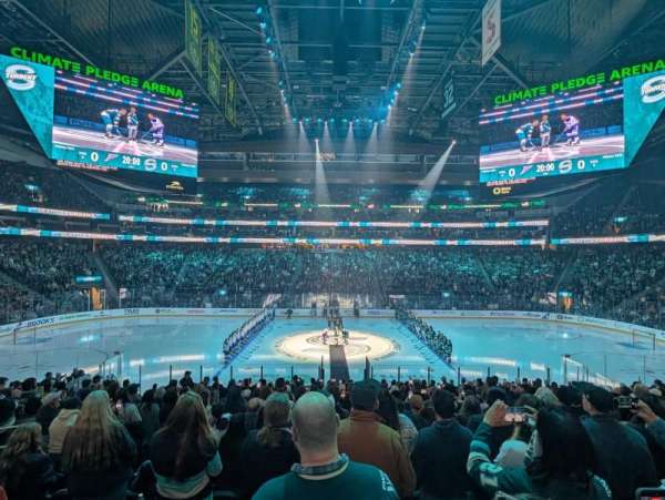 Climate Pledge Arena, section: 01, row: S, seat: 13