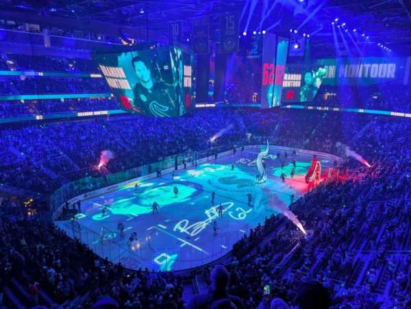 Climate Pledge Arena, section: 105, row: D, seat: 13