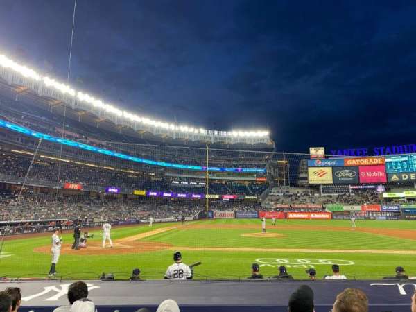 Yankee Stadium, section: 017A, row: 5, seat: 5