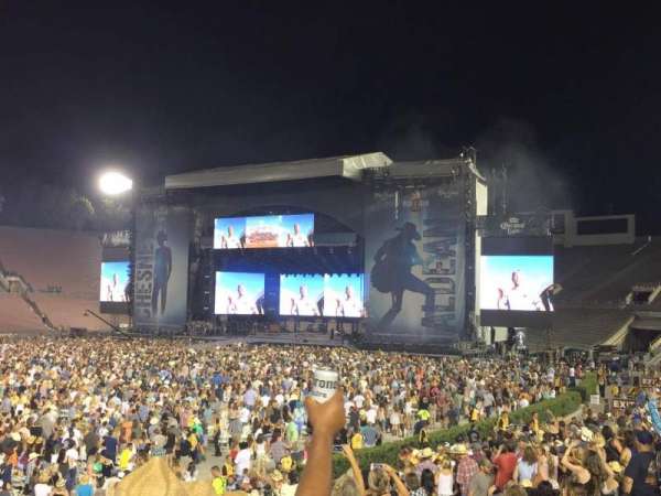 Rose Bowl, section: 16-h, row: 21, seat: 112