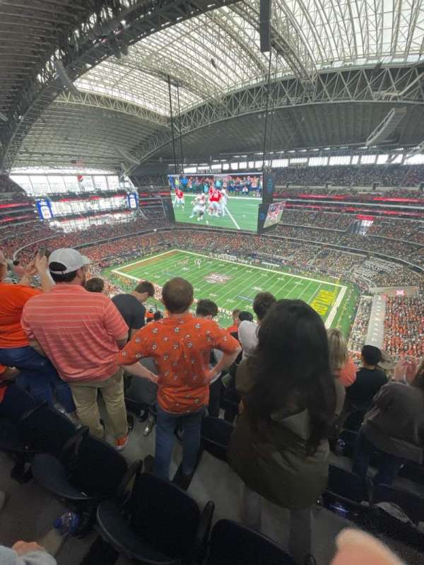 AT&T Stadium, section: 408, row: 16, seat: 6-9